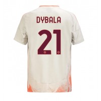 AS Roma Paulo Dybala #21 Bortedrakt 2024-25 Kortermet